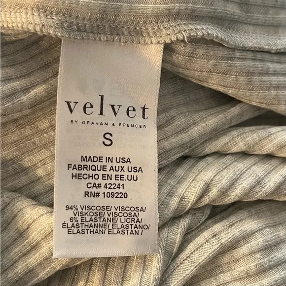 New Velvet by Graham & Spencer Cozy Long Rib Cardigan Size S - Picture 5 of 5